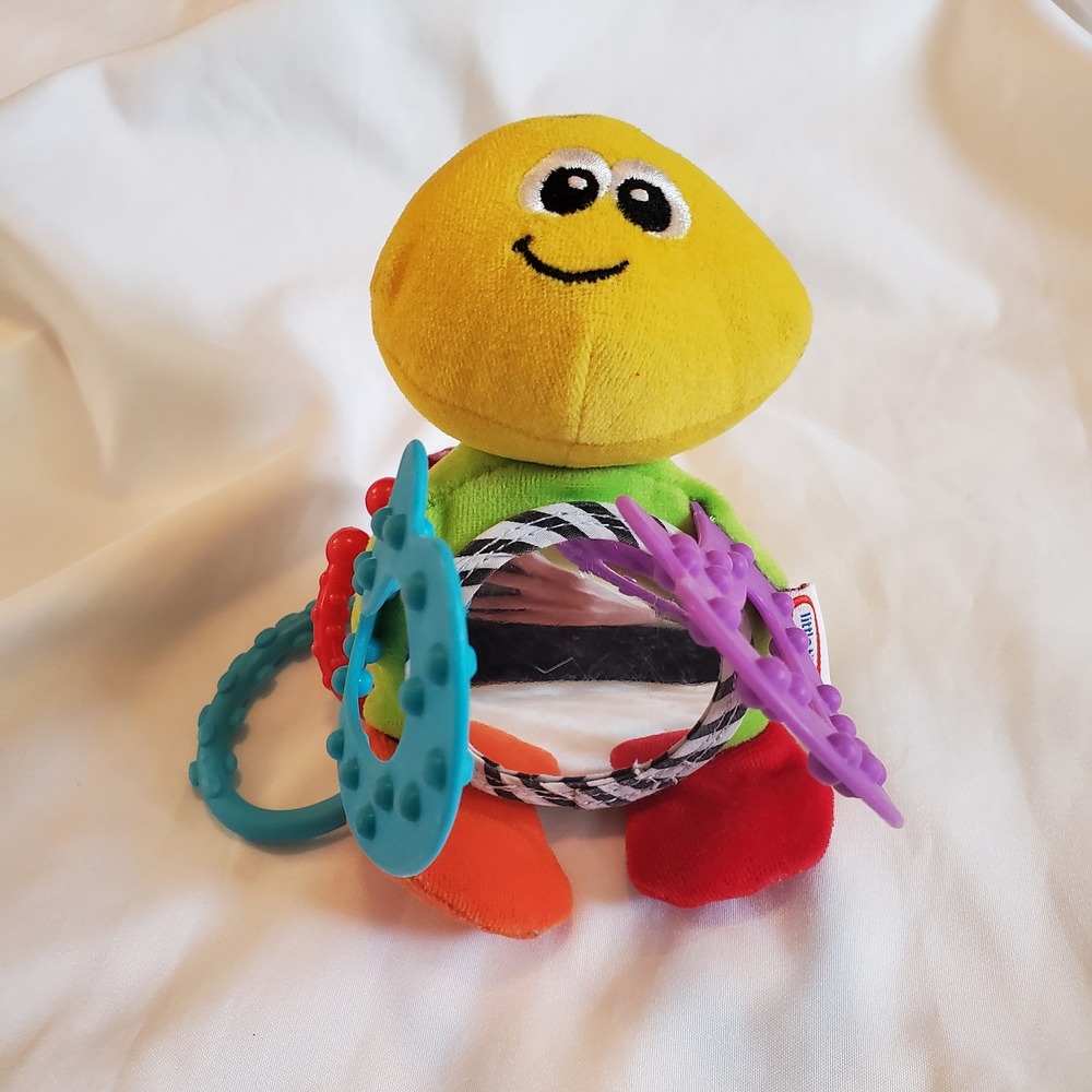 Little Tikes Plush Bug Activity Toy Infant Teether Mirror Sensory Stroller Toy